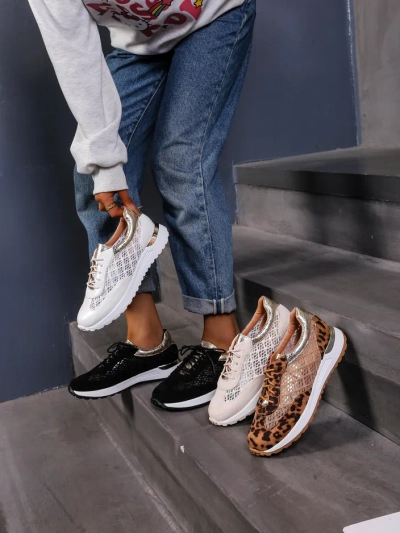 Royalfashion Perforētas sieviešu kedas Ellos