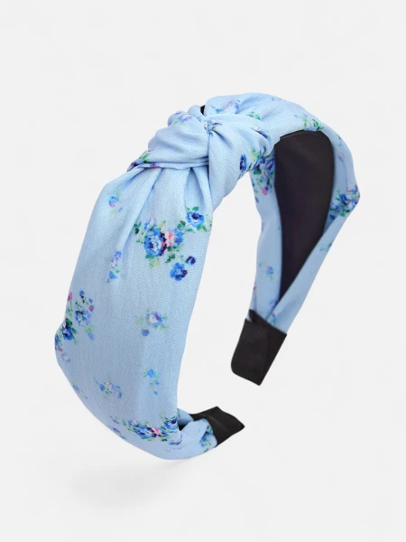 Royalfashion Opaska do włosów z pleceniem w kwiaty