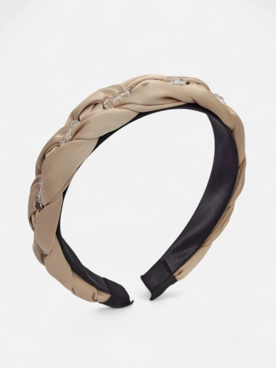 Royalfashion Hairband with braid and pearls