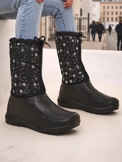Royalfashion Women's snow boots Gomerres
