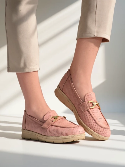Royalfashion Women's flats with a decorative detail on the toe
