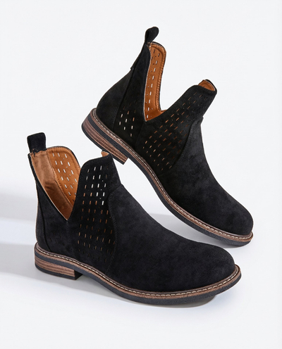 Royalfashion Sieviešu eko zamšādas Ovilla zābaki