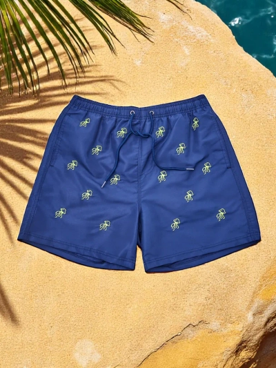 Royalfashion Men's Sports Shorts with Protective Mesh