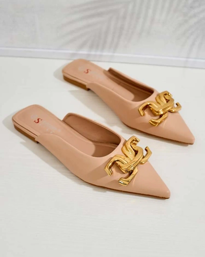 Royalfashion Women's eco leather flip-flops Carmano