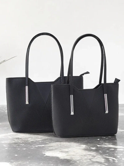 Royalfashion Double women's bag with embossing