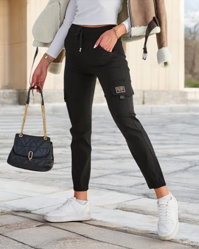 Royalfashion Women's cotton fabric combat pants