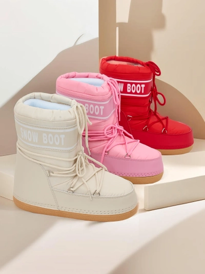 Royalfashion Women's snow boots with a cuff Soblesia