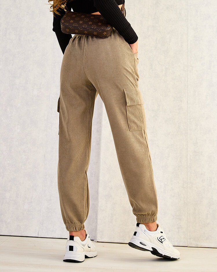 Royalfashion Women's fabric combat pants