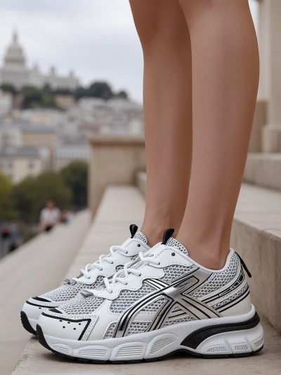 Royalfashion Women's sneakers with thick soles Imerri