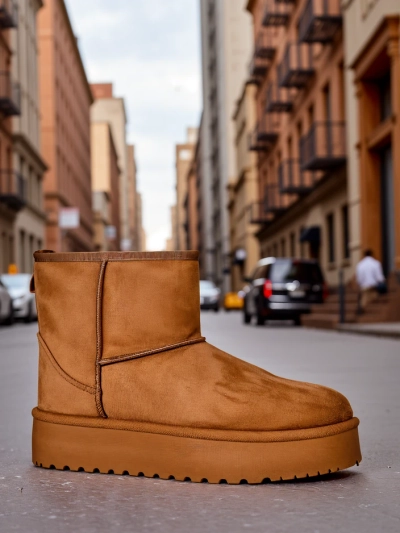 Royalfashion Short boots resembling women's snow boots Eforte