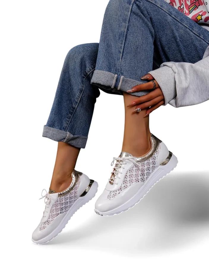 Royalfashion Perforētas sieviešu kedas Ellos