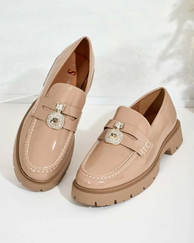 Royalfashion Women's lacquered moccasins Bemies