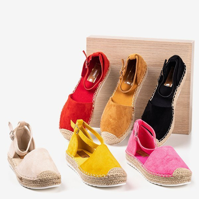 Brown women's platform espadrilles Citiva - Footwear
