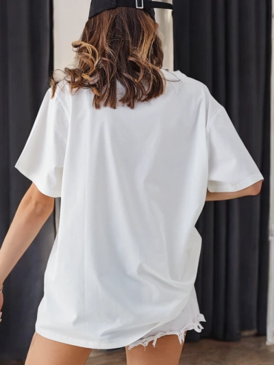 Royalfashion Women's Cotton T-shirt with Print