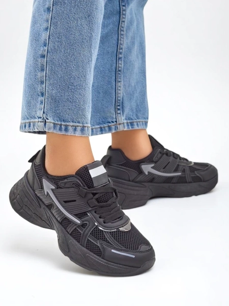 Royalfashion Sieviešu sporta sneakeri uz bieza zole Beysa