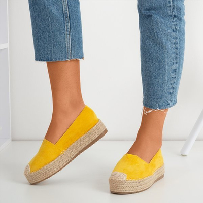 Yellow platform espadrilles Roseanne - Footwear