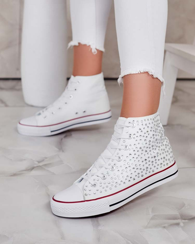 Royalfashion Women's sequined sneakers Shis