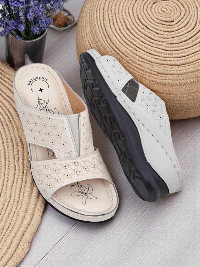 Royalfashion Women's Platform Flip-Flops Nova Step