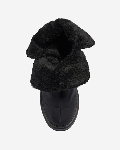 Royalfashion Black women's shoes a'la snow boots Kalioli