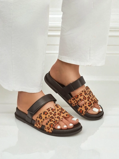 Royalfashion Women's eco-leather slippers FlexiComfi