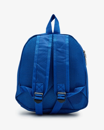 Royalfashion Backpack with fish in navy blue