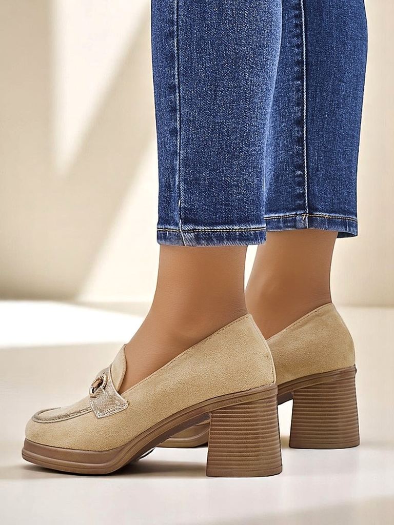 Royalfashion Women’s block-heel loafers Apareus