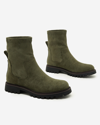 Royalfashion Sieviešu zābaki Gebimma no eko zamšādas