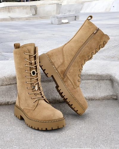 Royalfashion Women's lace-up ankle boots Ronuw