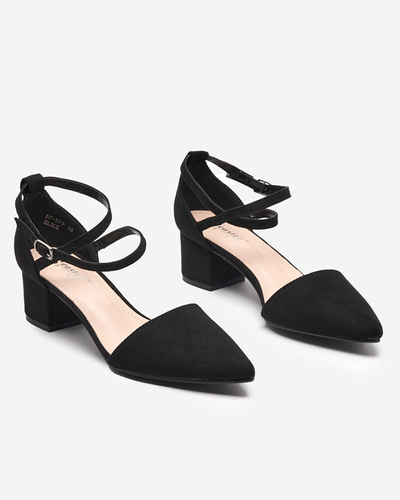 Sieviešu melnas sandales uz statņa Crisco - Footwear
