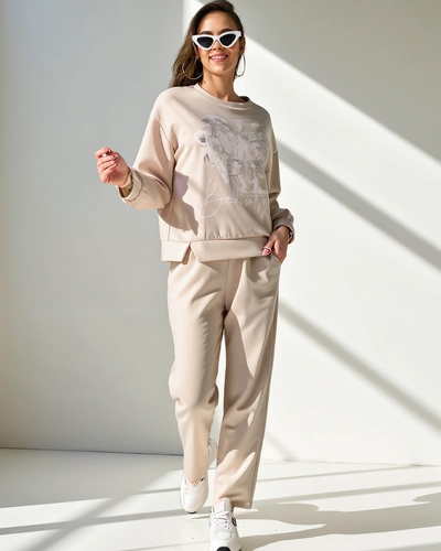 Royalfashion Women's viscose set with print