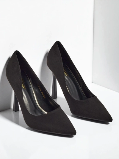 Women's Stiletto Heel Pumps Eco Suede Belunika