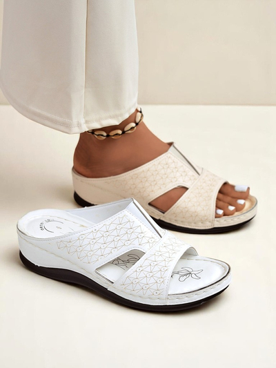 Royalfashion Женские шлепанцы на толстой подошве Nova Step