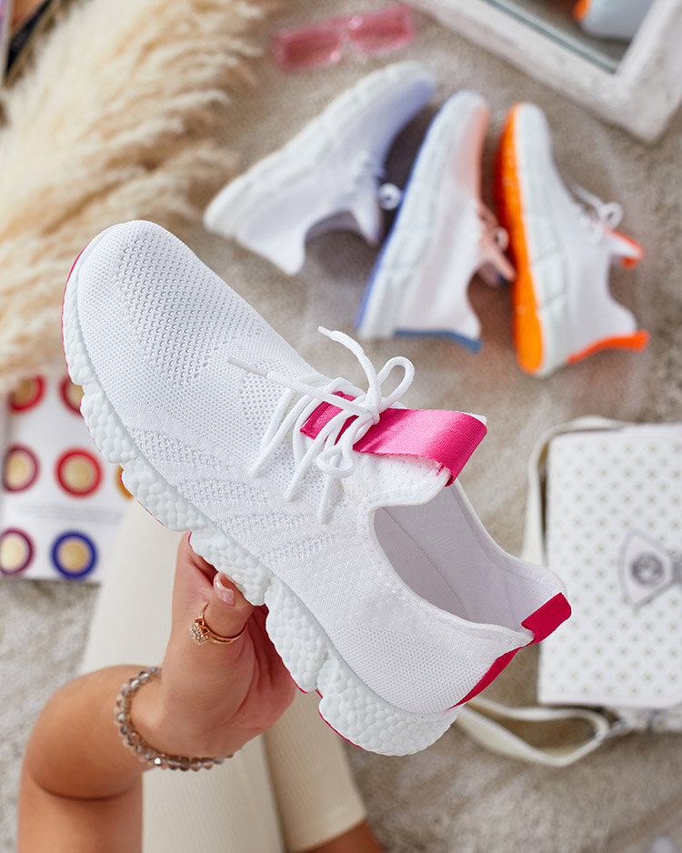 Balti un rozā Baym sieviešu sporta apavi - Apavi