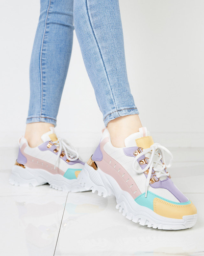 OUTLET Women's colorful sports shoes Nosice sneakers - Footwear