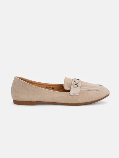 Женские мокасины из экосапожной замши Royalfashion Zammei