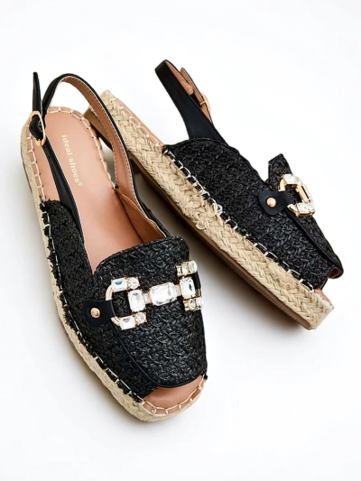 Royalfashion Women's espadrilles with detached toes