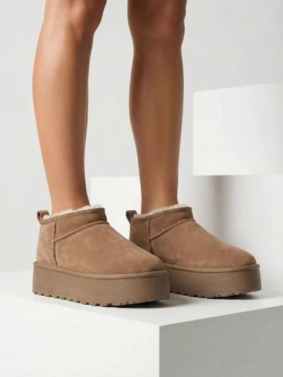 Royalfashion Женские короткие сапоги a'la snow boots Ozozi