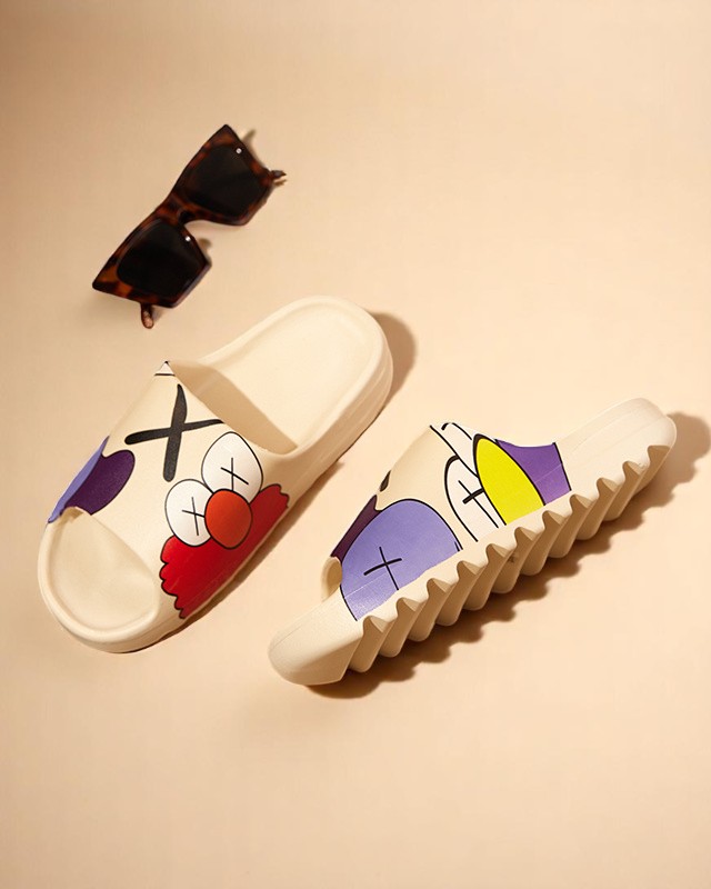 Flora Women's Sandals Cream Rubber Comfortable for Summer