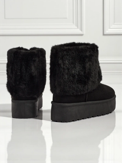 Women's snow-style boots with fur Irelle