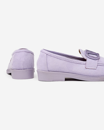 Royalfashion Sieviešu mokasīni ar Fograss rotājumu