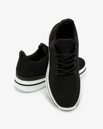 Royalfashion Black women's sports shoes Losoyta