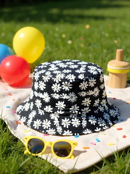 Royalfashion Children's Bucket Hat Color Splash Bucket