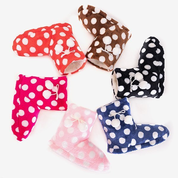 Женские тапочки в красный горошек Marisabel - Обувь