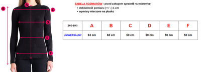 Light blue sweater with chain- Clothing