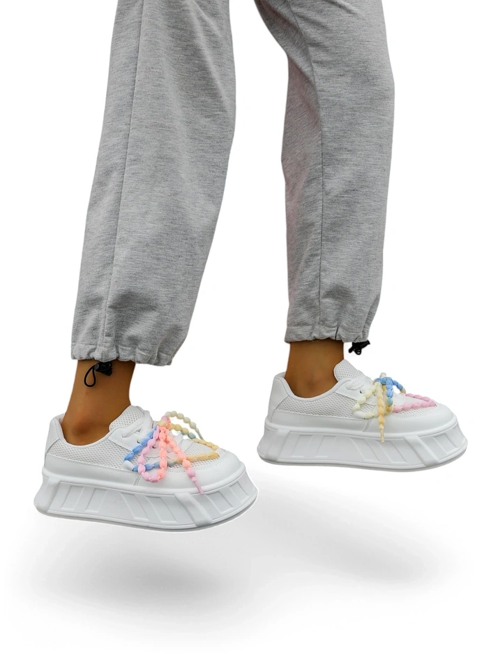 Royalfashion Women's Platform Sneakers Venusoe