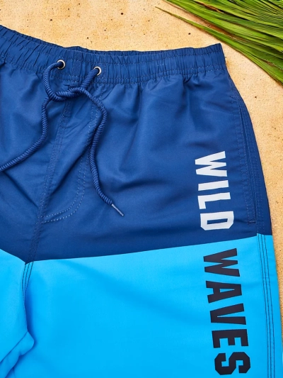 LAV: Royalfashion Sportowe męskie krótkie spodenki z ochronną siateczką