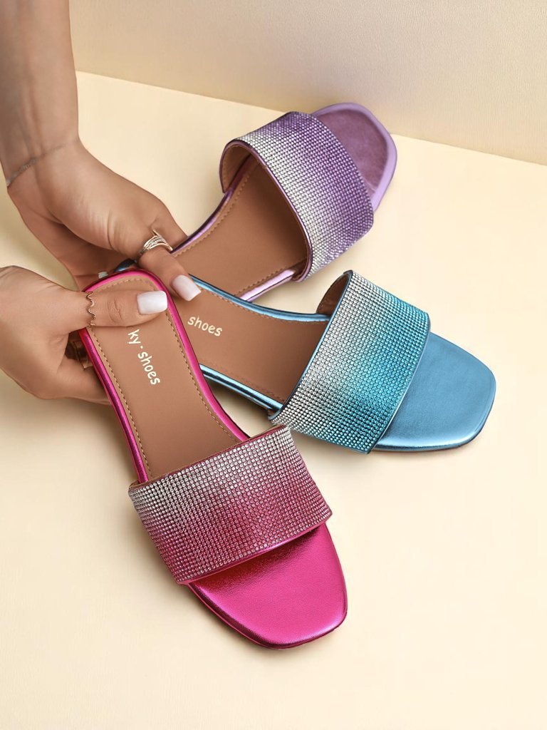 Royalfashion Wiminz Slipārz wiθ Zircons ShinyGlow