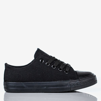 Franklin Black Kids Sneakers - Footwear