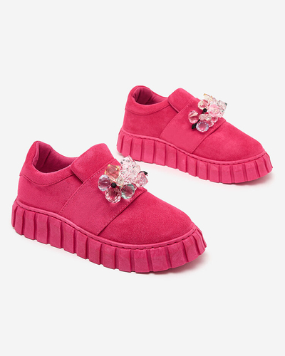 Royalfashion Sporta puspapēži ar krāsainiem akmentiņiem Resinello