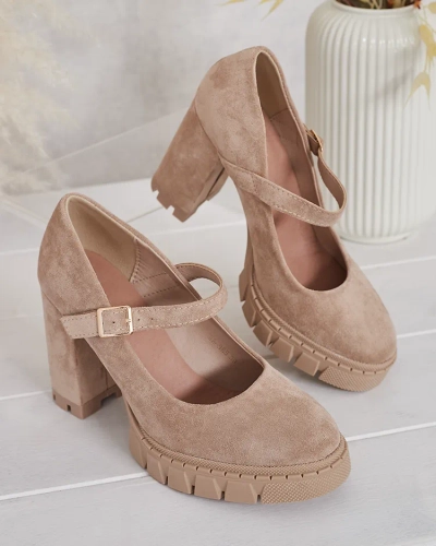 Royalfashion Sieviešu eko zamšādas Elomma sūkļi